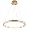 Ceiling Lamp Hanging Chandelier Led Pilot Ring 60cm Glamour Crystal