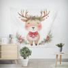 Рождественский Новый год Сани Лося Гобелен Гостиная Диван Домашний Декор Рождественский Подарок