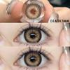 EYESHARE 2Pcs Natural Brown Contact Lenses Yearly Contact New Korean Cosmetics Beauty Blue Eyes Makeup Pupils