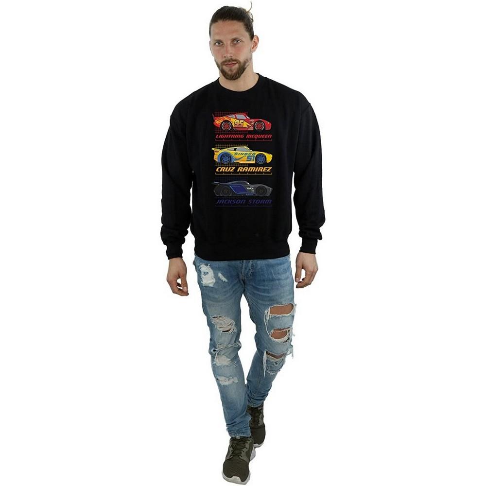 Cars Mens Racer Profile Cotton Sweatshirt