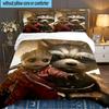 Gr-oot Valentine's Day 3PCS Bedding set,Ideal for 1pc Duvet Cover And 2pcs Pillowcases Perfect for Fan gift,Ideal for Bedroom, Dormitory