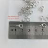 Серебро 925 пробы DIY Подвеска-крепление для жемчуга - Ручная работа Полуфабрикат для ювелирных изделий