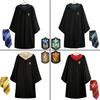 Костюм Гарри Поттера Хогвартс Взрослый Детский Мантия Плащ Жилет Хэллоуин Вечеринка Косплей