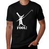 T-Shirt Man Casual T Cotton FOOL! T Man Shirt Shirt