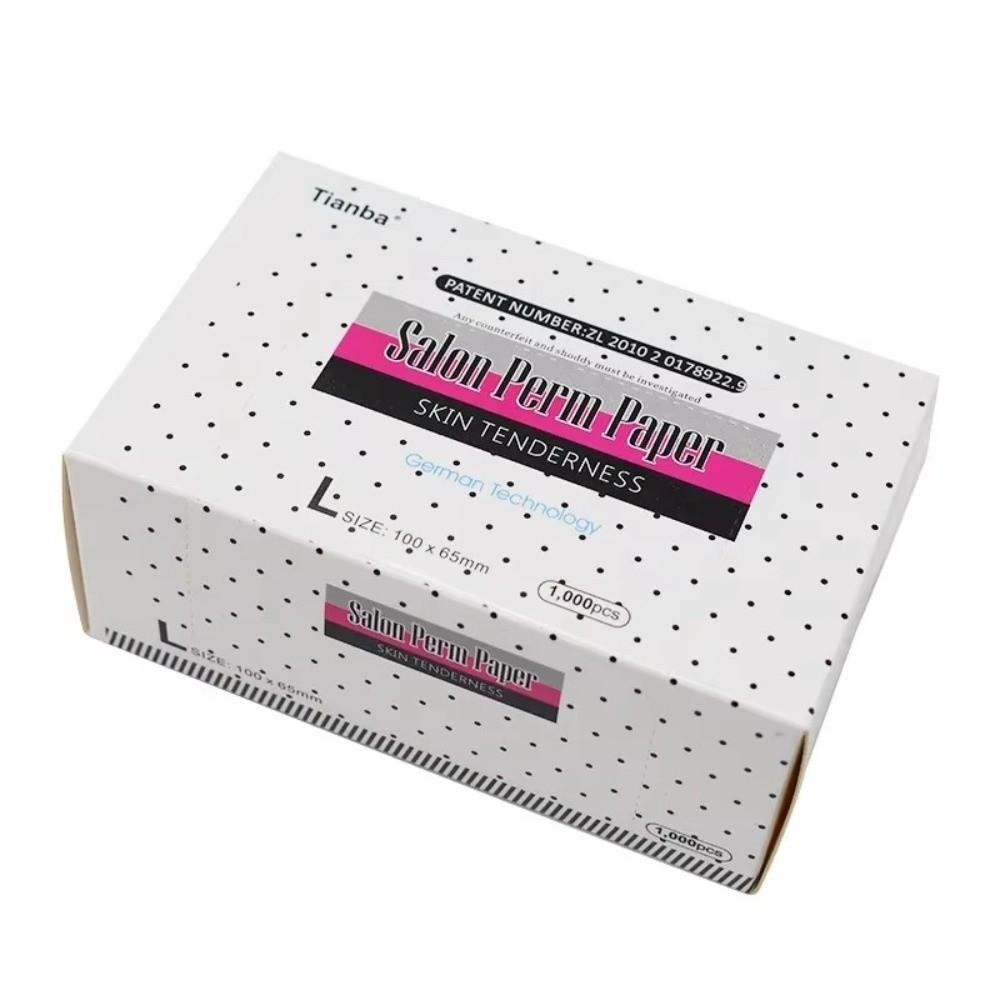 1000Sheets Thin Hair Perm Paper Breathable Mesh Heat-Resistant Blanching Paper Temperature Resistant Disposable Perming Paper