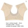 Underarm Sweat Pads T-Shirt Women Armpit Shape Reusable Sweat Pads Washable