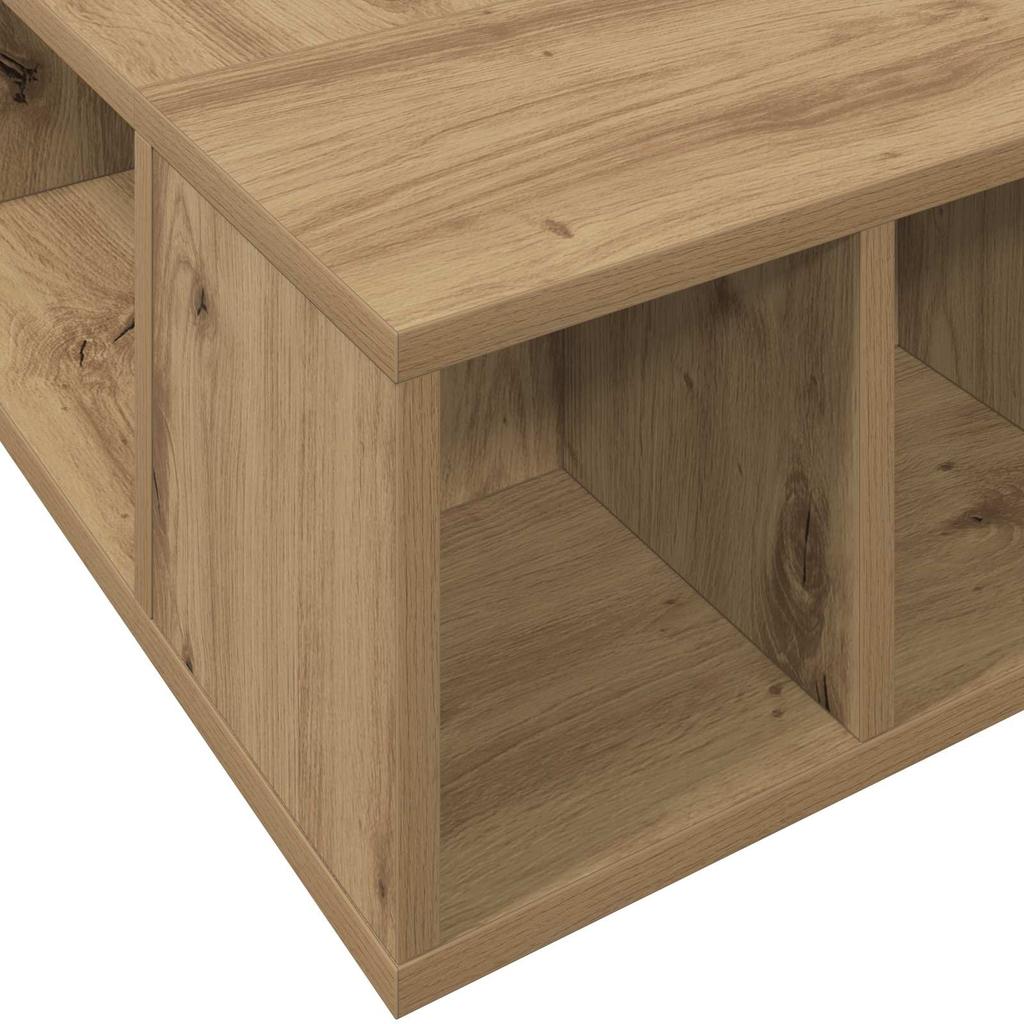 Bed Frame with Storage Craft Oak 80 x 200 cm