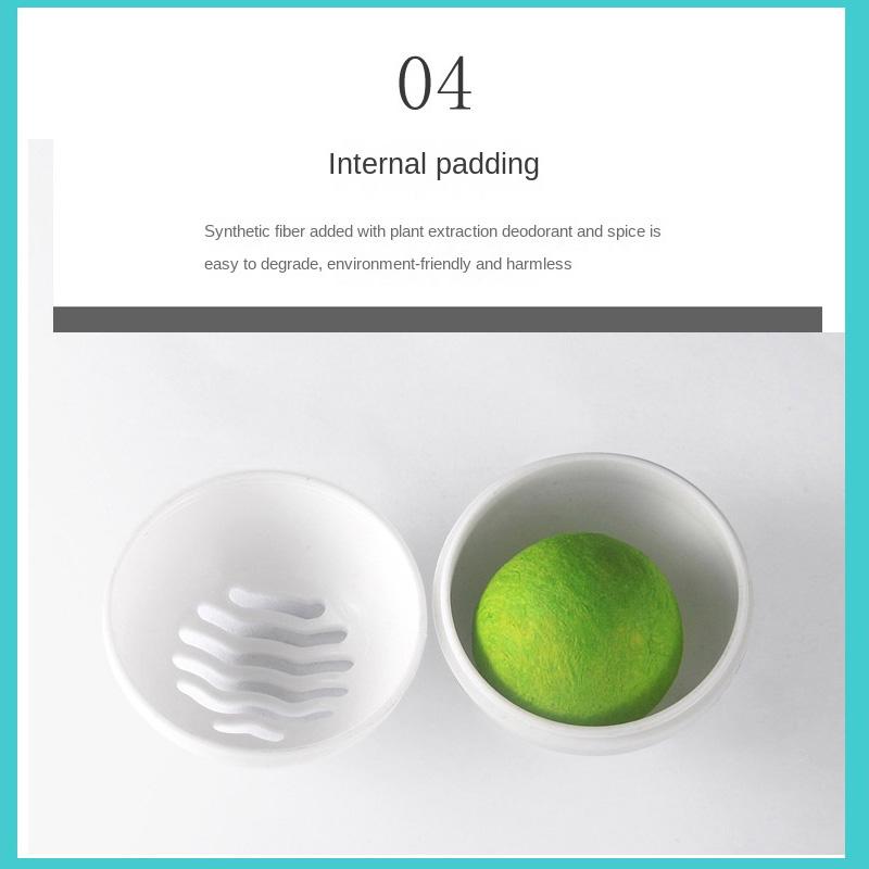6/8/10 Pcs Shoes Cabinet Deodorant Ball Green Tea Flavor Shoes Sneakers Odour Removal Aromatherapy Balls