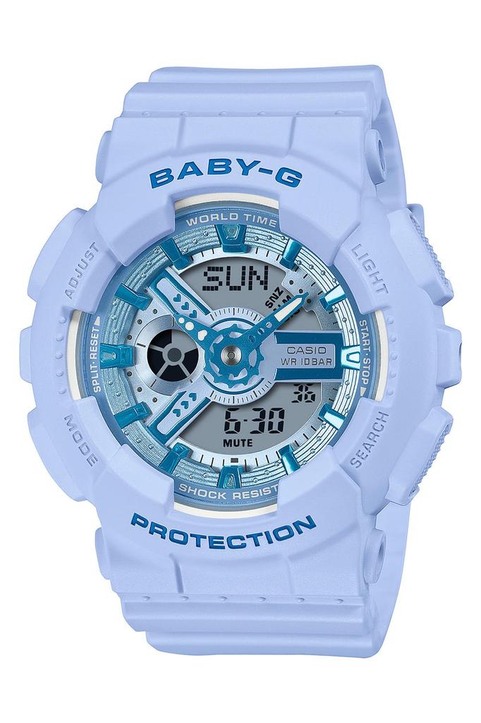 Часы CASIO BABY-G синие BA-110YK-2AJF женские