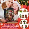 Capybara 3D Christmas Advent Calendar 24 Days Countdown Pendants Home Party Christmas Tree Decorations Hanging Ornaments Gifts