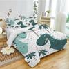 Мультяшные животные Дино Покрывало пододеяльник простыни пуховые пододеяльники, детское одеяло взрослое покрывало, Постельное белье с наволочкой Постельное белье