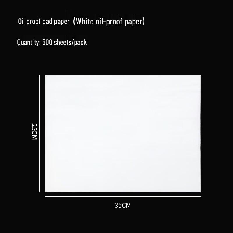 ZISIZ White Greaseproof Deli & Baking Paper Sheets