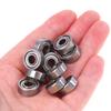 10Pcs 5*14*5Mm Deep Groove Spherical Carbon Steel Miniature Bearings 605Zz