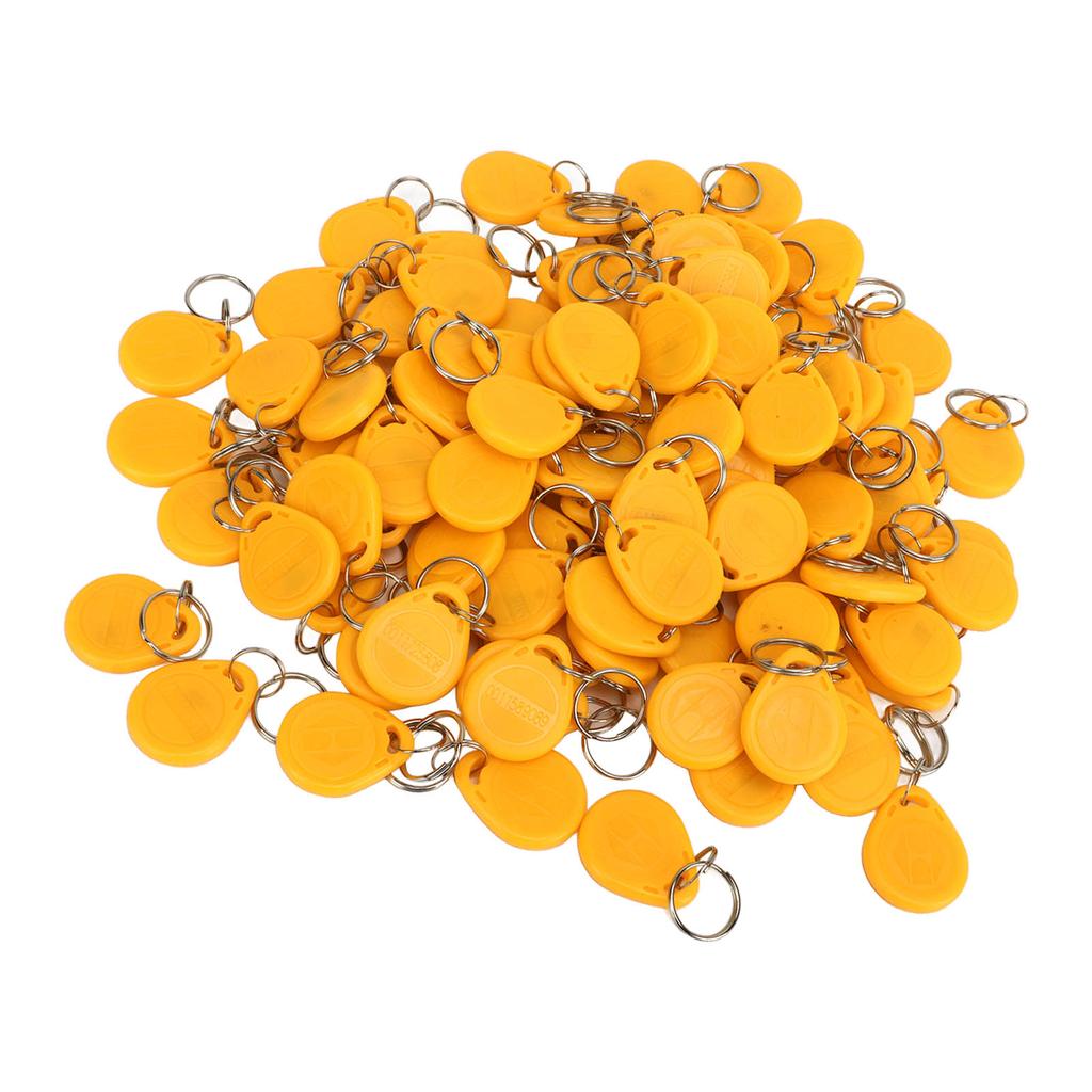 100 шт. брелоков для дверных замков 125 кГц только для чтения смарт-бесконтактная бесконтактная идентификационная карта контроль доступа тег