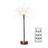 LED Copper Wire Lights 80 LED Christmas Fairy Tree Light Battery/USB Powered Table Starburst Light for Desk Centerpiece