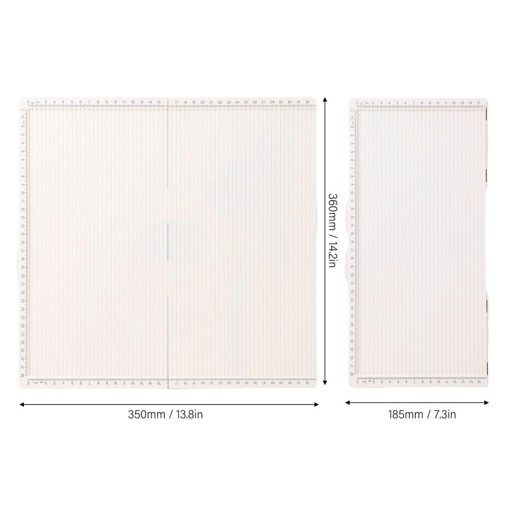 320x320mm Paper Trimmer Scoreboard with Craft Paper Cutter Triangle Mini Scoreboard for Paper Crafting Scoreboard, Tool,