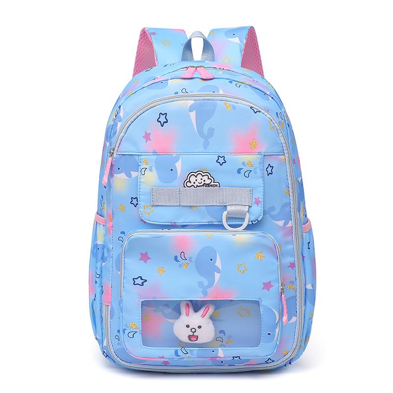 Student Schoolbag Women's Cartoon Backpack Large Capacity Children's Schoolbag