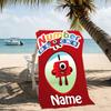 Customizable personalized beach towels Numberblocks themed designs.Suitable for the beach, yoga, sports;ideal as beach accessories
