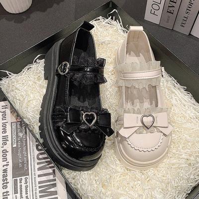 2025 Лето Новые Туфли Лоферы JK для Школьниц на Платформе в Японском Стиле Лолита Y2K Каваи Джирай Кей Мода