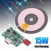 Wireless Charger Board Low Temperature Multi-protection Type-C Port Useful 15W Qi Charging Transmitter Module for Mobile Phone