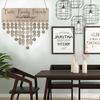 Calendar Reminding Wood Friends Gifts Wooden Calendar Plaque Birthday Reminder Reminder Hanging Calendar Family Birthday Boards