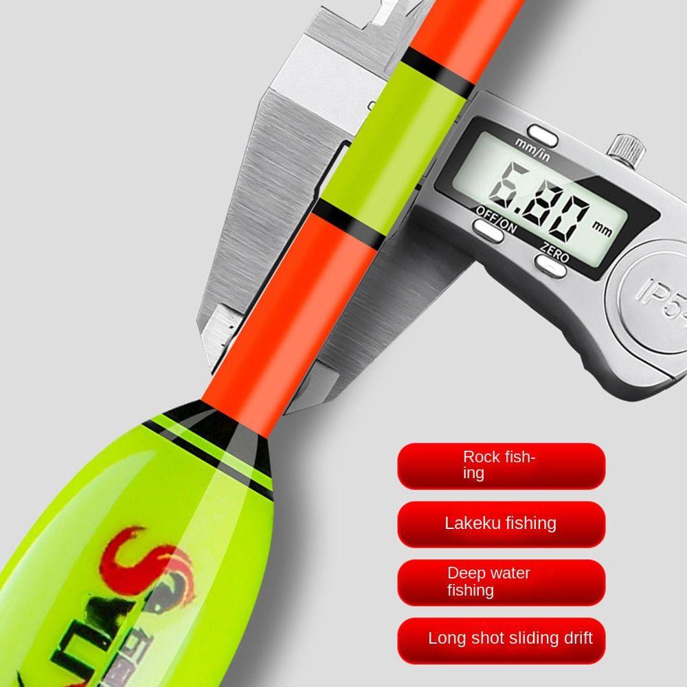 Slip Drift Tube Electronic Fishing float 3 Lights Bobbers 2024 Rock fishing Floats Night fishing