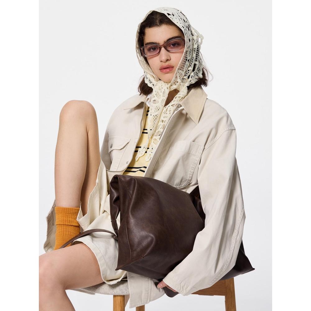 GU by Uniqlo Вязаный крючком шарф