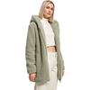 Polaire À Capuche Femme Urban Classics Sherpa - Vert - S