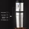 Portable Coffee Maker For Car Multifunctional Mini Espresso Machine Electric Coffees Grinder USB Charging Stainless Steel