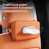 Автомобильная коробка для салфеток выдвижная креативная коробка для подлокотника автомобиля подвесная на спинку многофункциональная на козырек четырехцветный пакет для салфеток