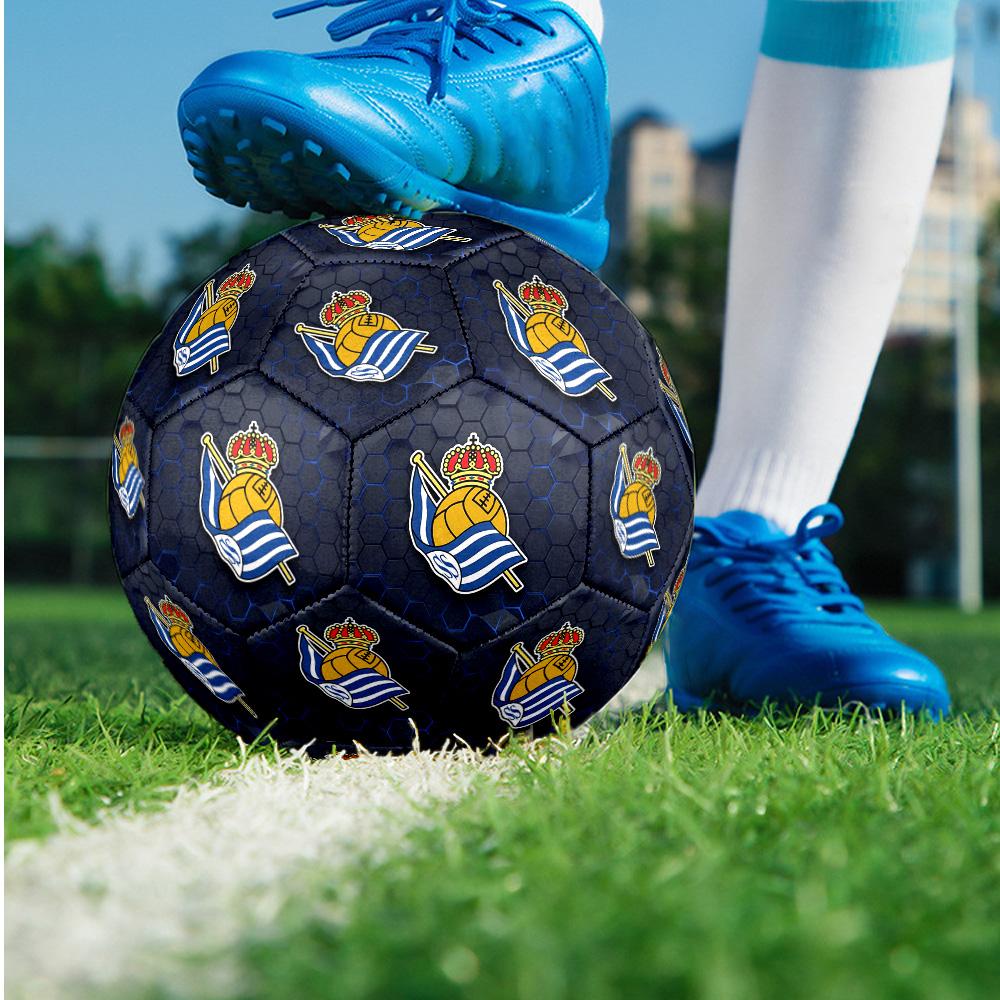 Футбольный мяч Real Sociedad FC, размер 5, стандартный, прочный, для тренировок и матчей, для взрослых, для занятий спортом на открытом воздухе