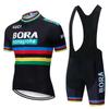 BORA Short-sleeved Overalls Cycling Suit Summer Cycling Top Men's Breathable