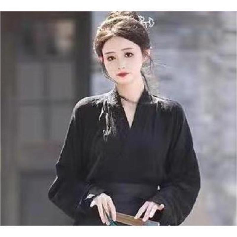 Китайский стиль династии Мин стиль ханьфу повседневная юбка с лошадиной мордой костюм ханьфу