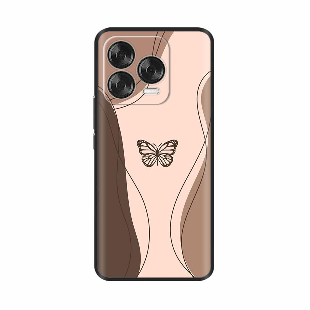 Для ZTE Blade V70 Design Чехол для телефона Узоры с красочными цветами Мягкая силиконовая TPU накладка для ZTE nubia V70 Design / Blade V70 Vita