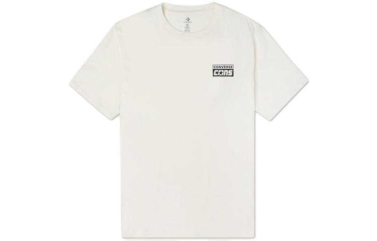 Men's T-Shirt Converse T Shirt Men's Beige Yellow