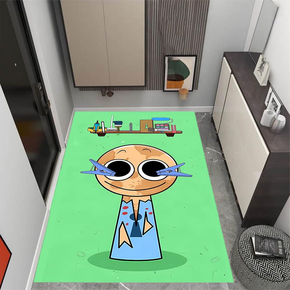 Sprunk Love Adventure Area Rug Perfect for Dormitory Bedrooms Outdoor Balcony Anti-slip Rug Office home decor Perfect Gift for Women/Men