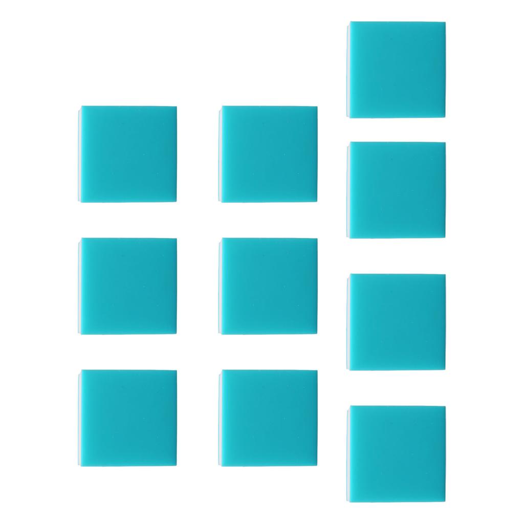 10 шт. штампов, резные блоки, мягкие резиновые гравировальные штампы для поделок, синие, белые, синие, 3 слоя