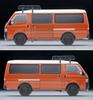 Tomytec Tomica Limited Vintage Neo Scale Mazda Bongo Brawny Van Custom Version with Roof Rack and Finished Model 1/64 LV-N310d (Brown) Figure,