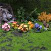 6pcs Miniature Simulation Mushroom Model, Home Décor Crafts, Fairy Garden, Mini Landscape, DIY Decorative Figurines Home Decor