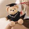 Wear Doctor Hat Graduation Season Bear Doll Dr. Bear Plush Teddy Bear Doll School