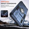 For Samsung A50 A50S A30S Black Armor Magnetic Ring Bracket Phone Cases For Samsung Galaxy A30S Hard Heavy Duty Anti Fall Cover