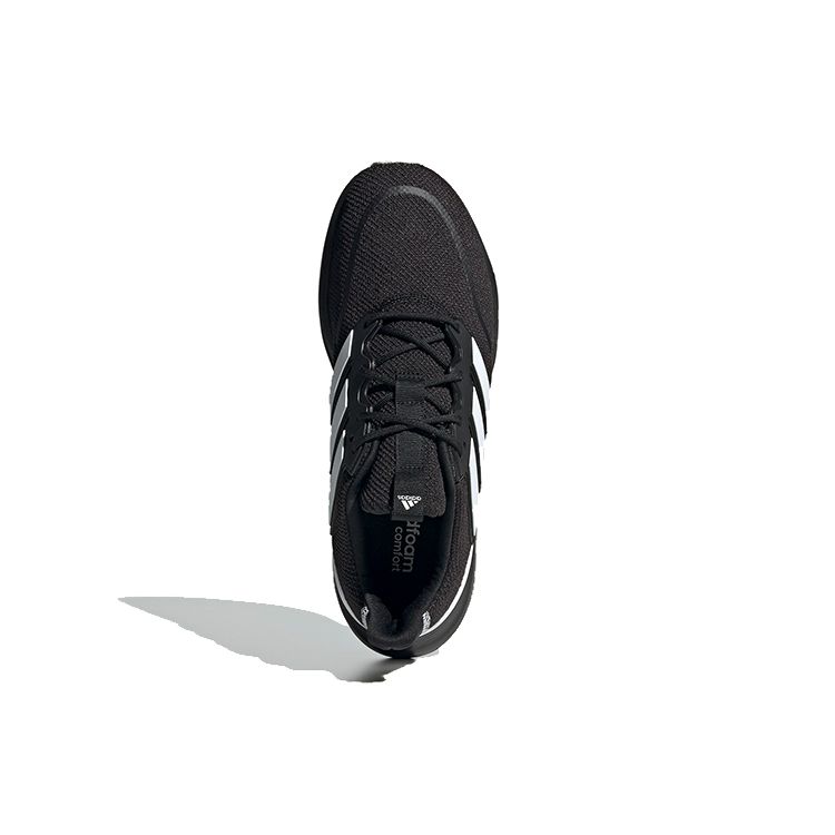 adidas Energyfalcon Удобные Универсальные Сетчатые Нескользящие Дышащие Низкие Повседневные Кроссовки Унисекс Черно-Белые FW2376
