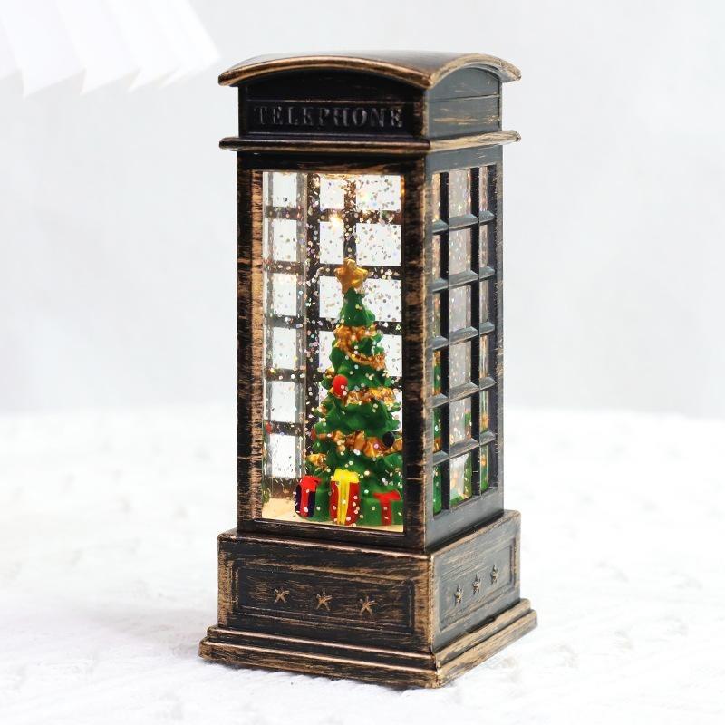 New Christmas Wind Lights Crystal Lights Father Christmas Lights Christmas Party Decoration Decorations Christmas Gifts Cartoon Father Christmas