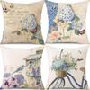 Домашний декор Цветочный &; Наволочки с цифровым принтом на тему птиц, узор, наволочка для подушки, подходит для дивана, спальни, автомобиля
