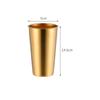 Stainless Steel Beer Mug Coffee Tea Wine Milk Tumbler Portable Travel Office Water Cup Drinkware Kitchen Drinking Mug Bar Supply