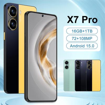 X7 Pro 7,3-дюймовый 4G Android 15 Мобильный телефон, 3+16 ГБ