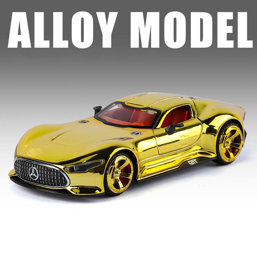 AATB1 1:32 Benz VISION GT Super Concept Sport Car Alloy Diecast Model Car High Simulation Home Trendy Ornaments Collection Hobby Gifts