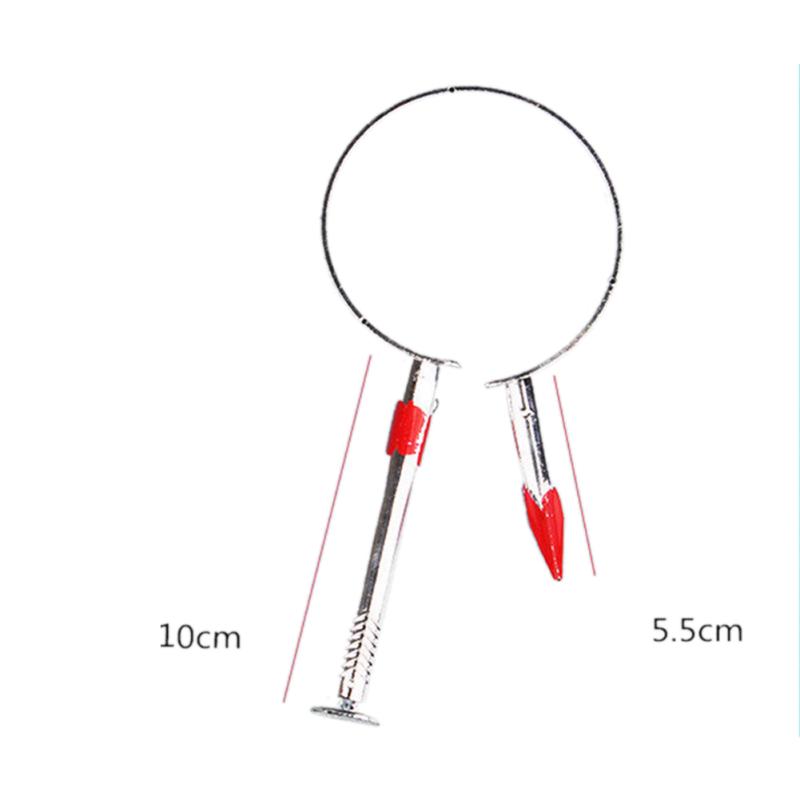 Забавный страшный обруч для волос на Хэллоуин, реквизит для топора, пилы для ногтей, нож, головной убор, поддельная сцена крови