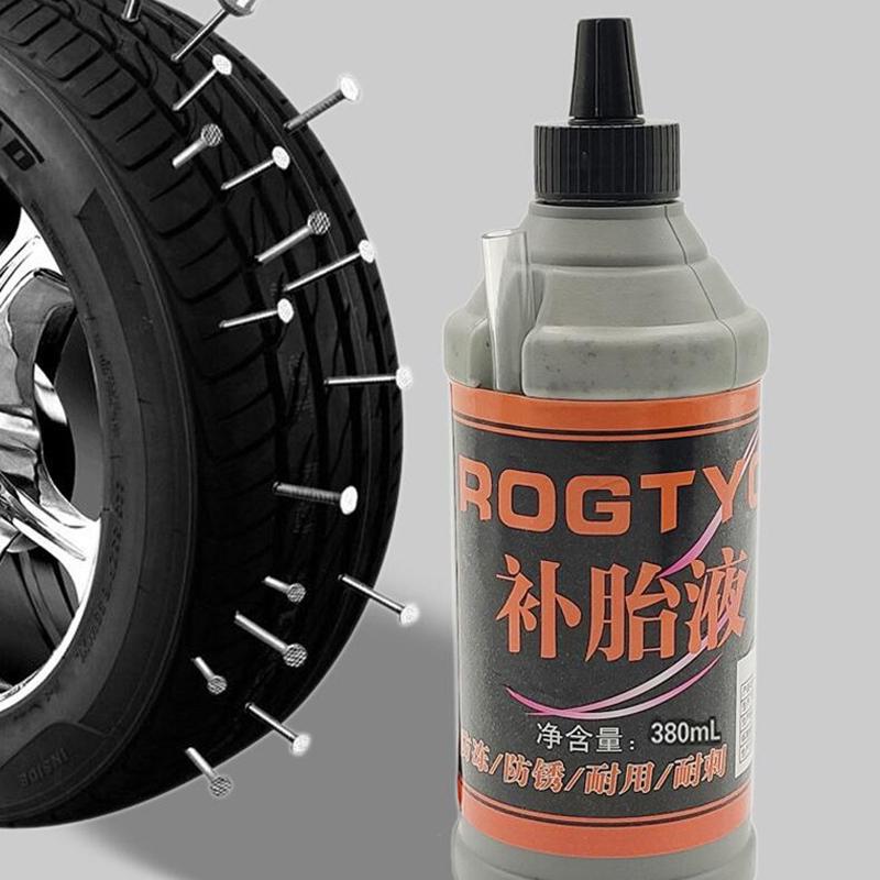 1 шт. 380 мл большой емкости комплект для ремонта автомобильных шин неразрушающий быстрый ремонт спущенных шин герметик для шин малых и средних колес