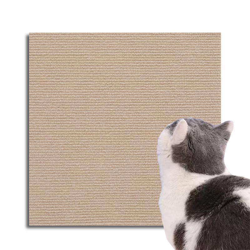 Self-Adhesive Trimmable Carpet Pads for Cat Trees, Walls, Furniture, Steps, and Scratching Posts